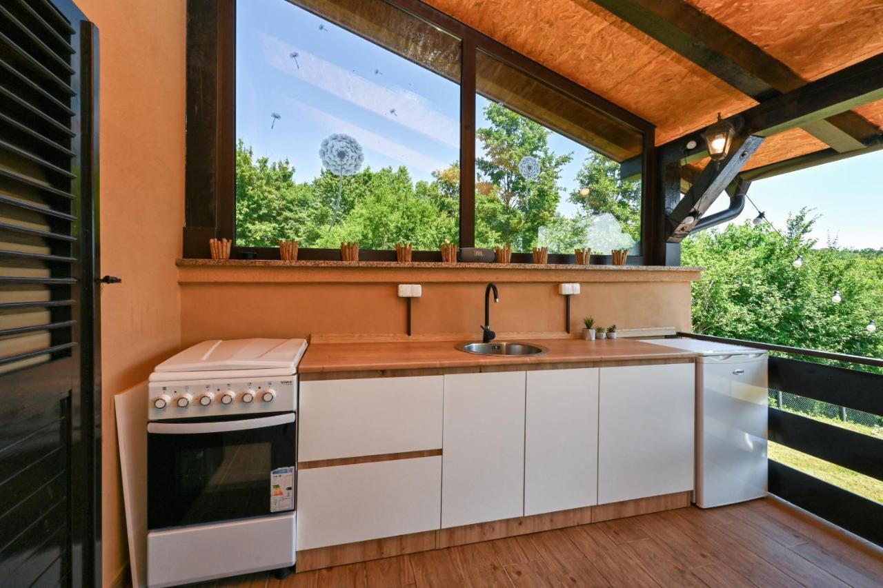 Jungle House With Private Pool And Hot Tub Villa Sveti Ivan Zelina Exterior photo