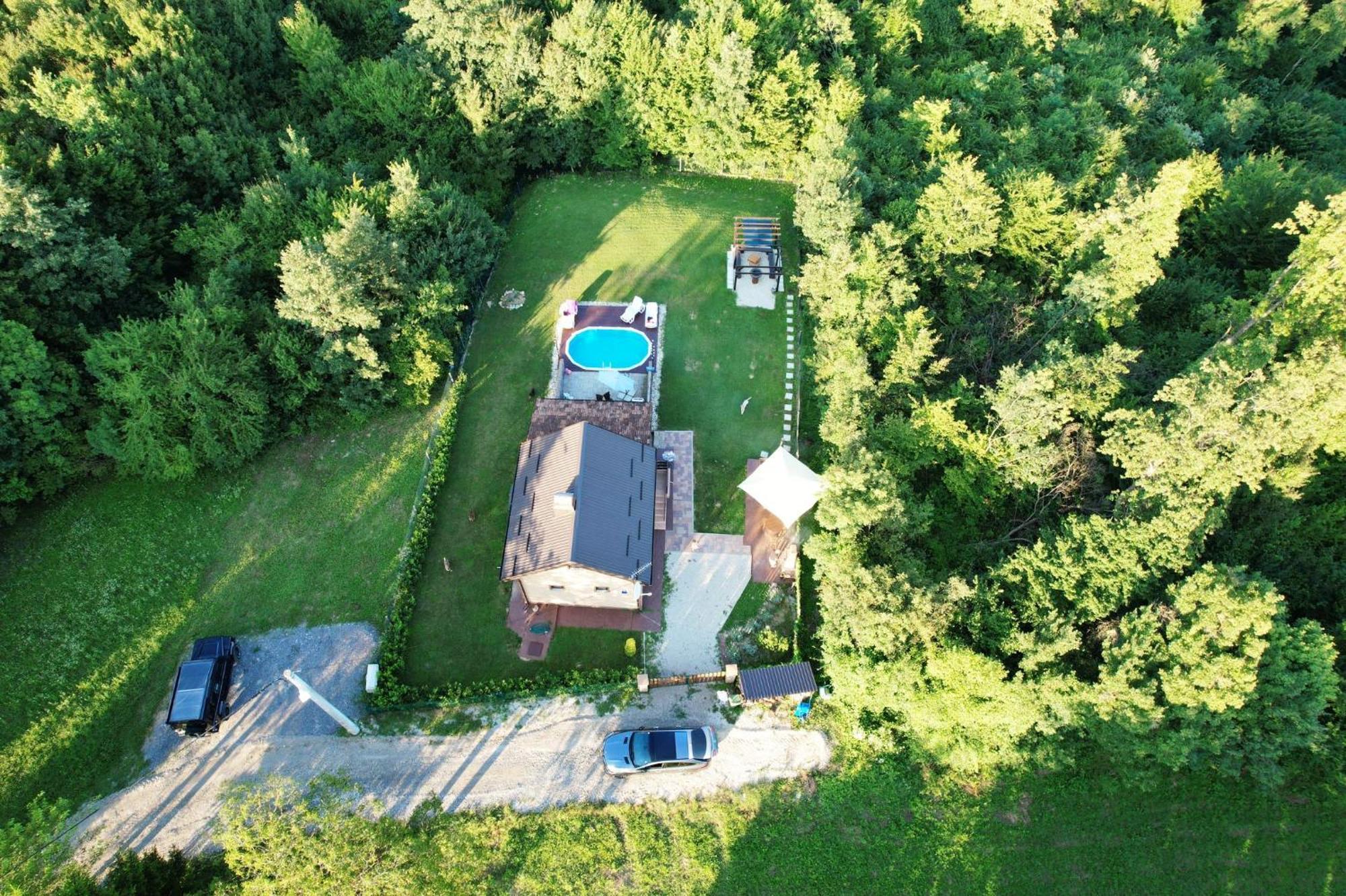 Jungle House With Private Pool And Hot Tub Villa Sveti Ivan Zelina Exterior photo